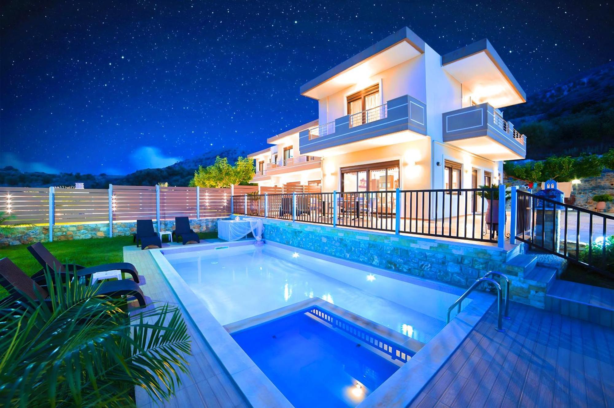 Mathés Sunlight Villas Heated Pool מראה חיצוני תמונה