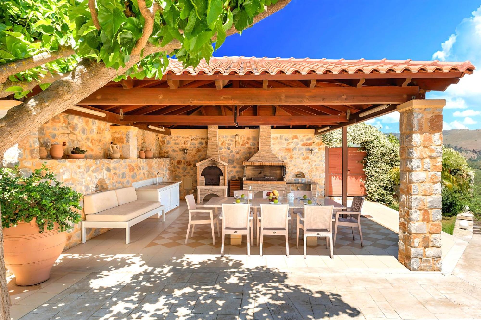 Mathés Sunlight Villas Heated Pool מראה חיצוני תמונה