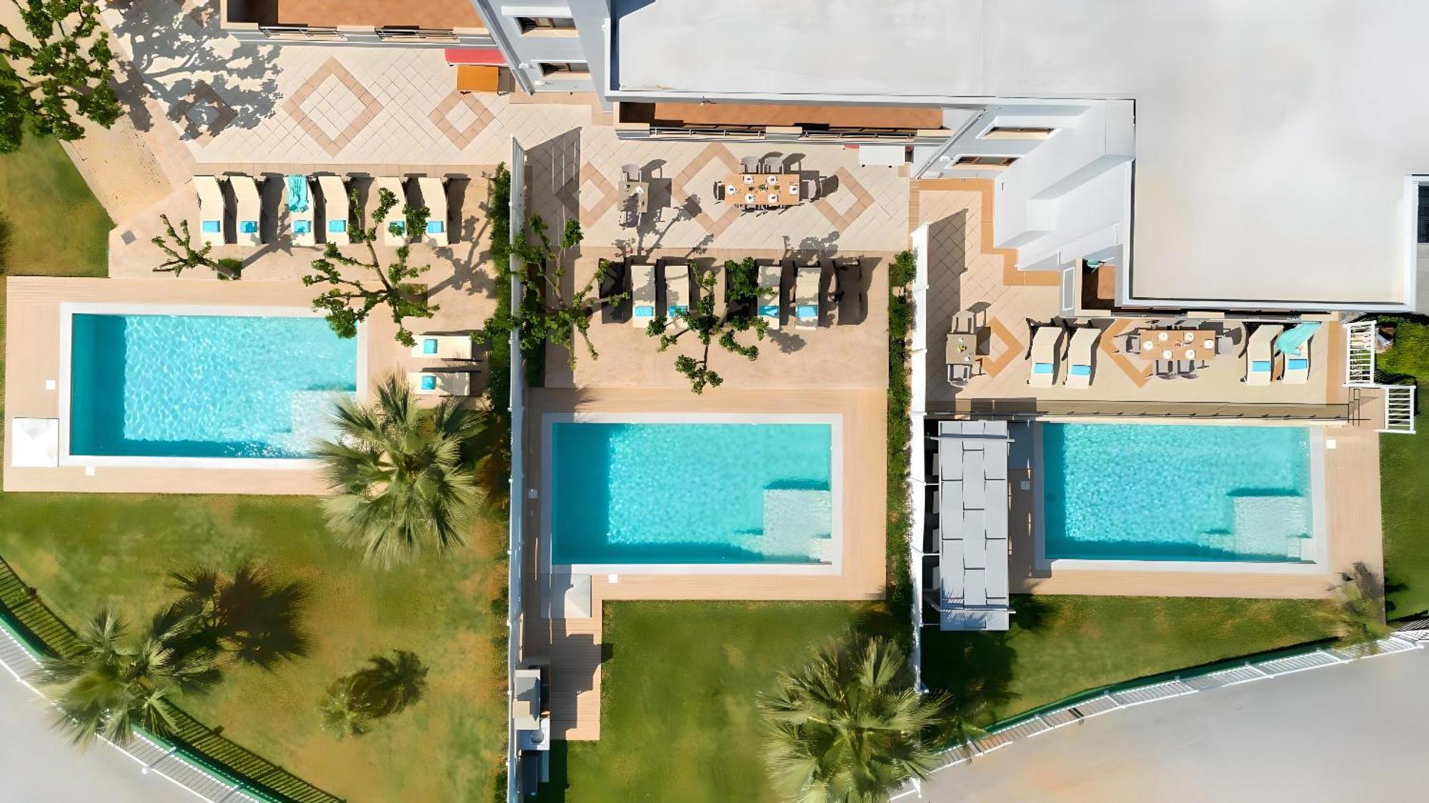 Mathés Sunlight Villas Heated Pool מראה חיצוני תמונה