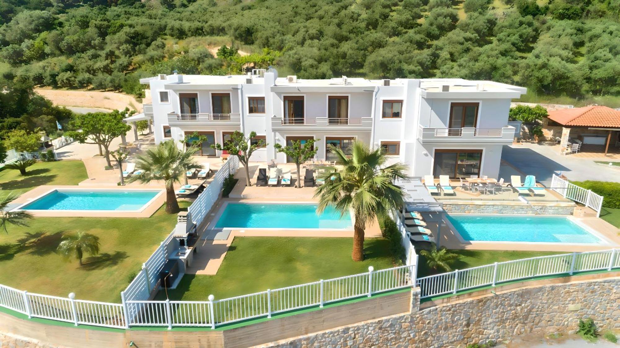 Mathés Sunlight Villas Heated Pool מראה חיצוני תמונה