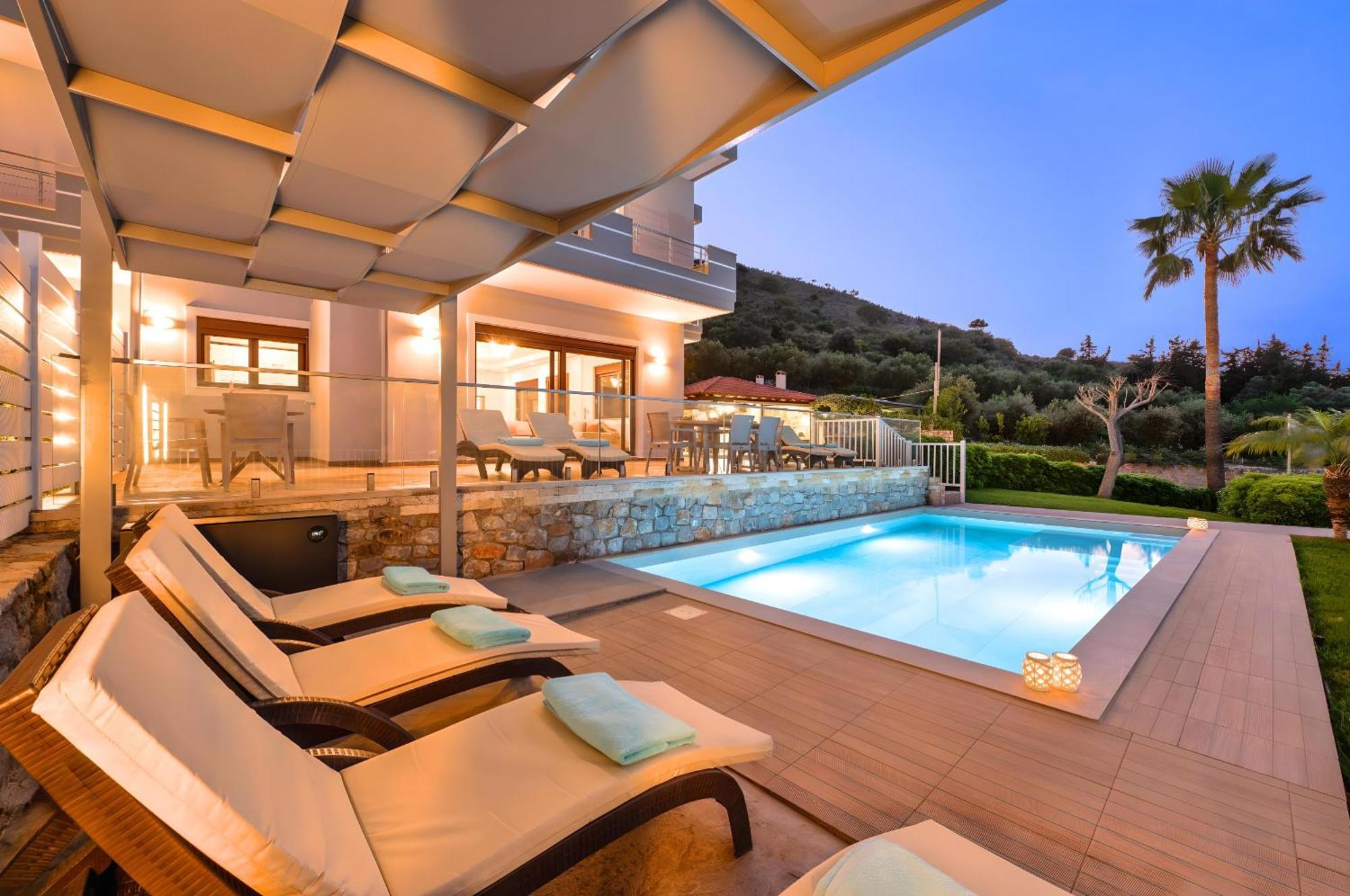 Mathés Sunlight Villas Heated Pool מראה חיצוני תמונה