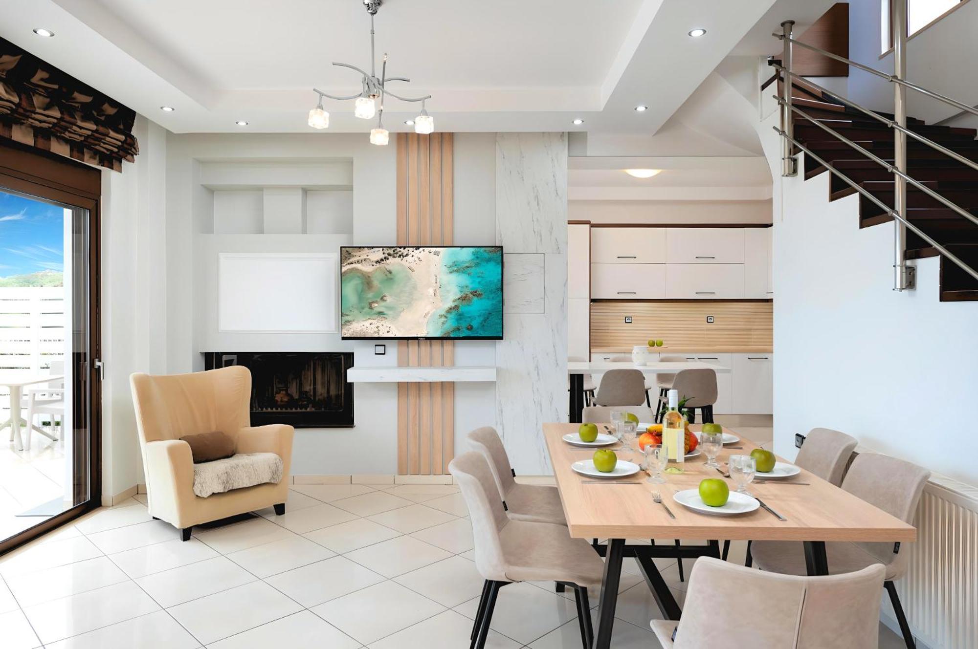 Mathés Sunlight Villas Heated Pool מראה חיצוני תמונה
